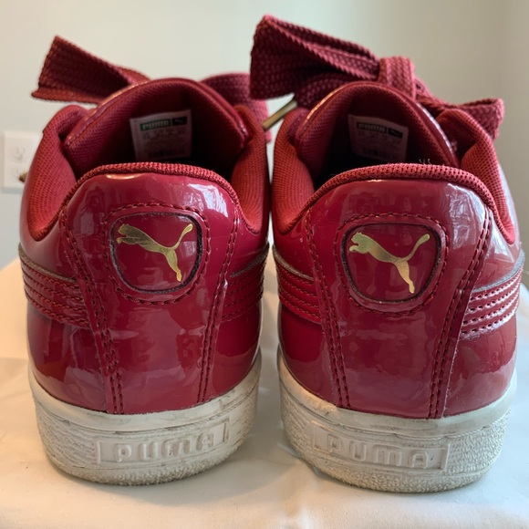 Rare Puma patent leather sneakers. As New. - Picture 4 of 10